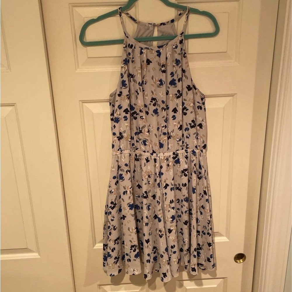 Banana Republic Floral Halter Dress